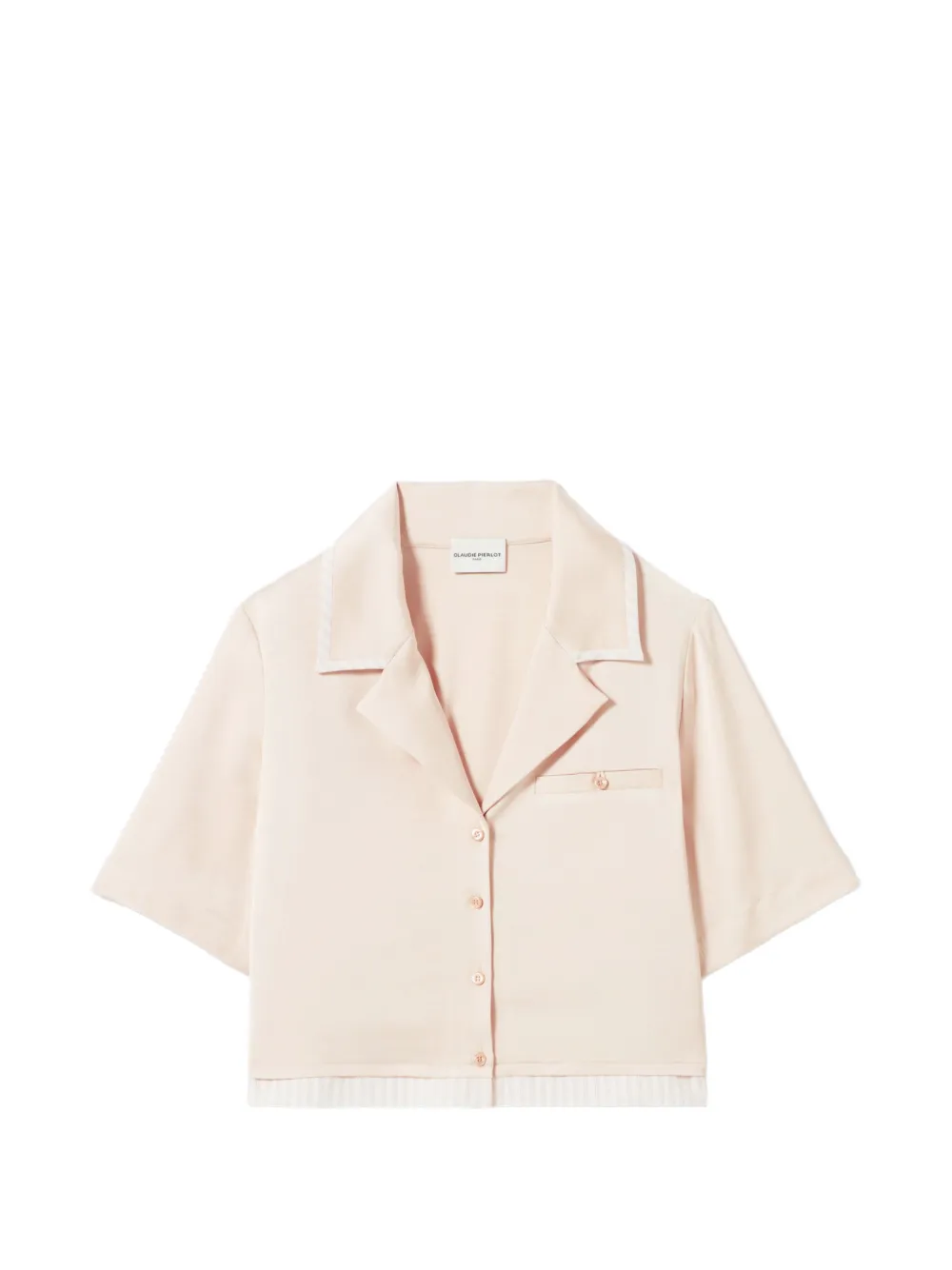Claudie Pierlot button pocket shirt - Toni neutri