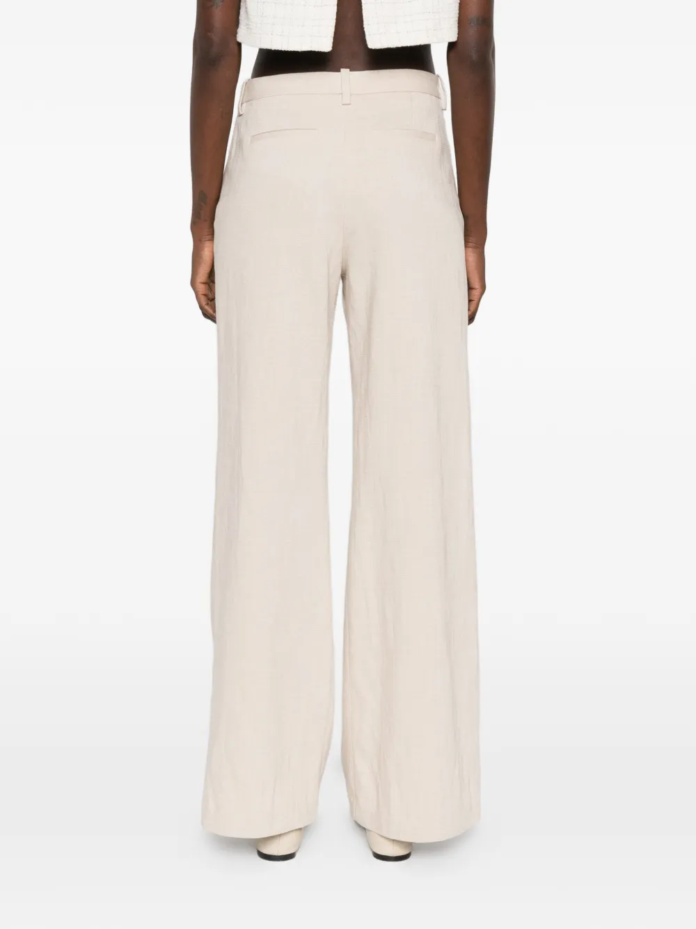 Maje Broek met zijzak Beige