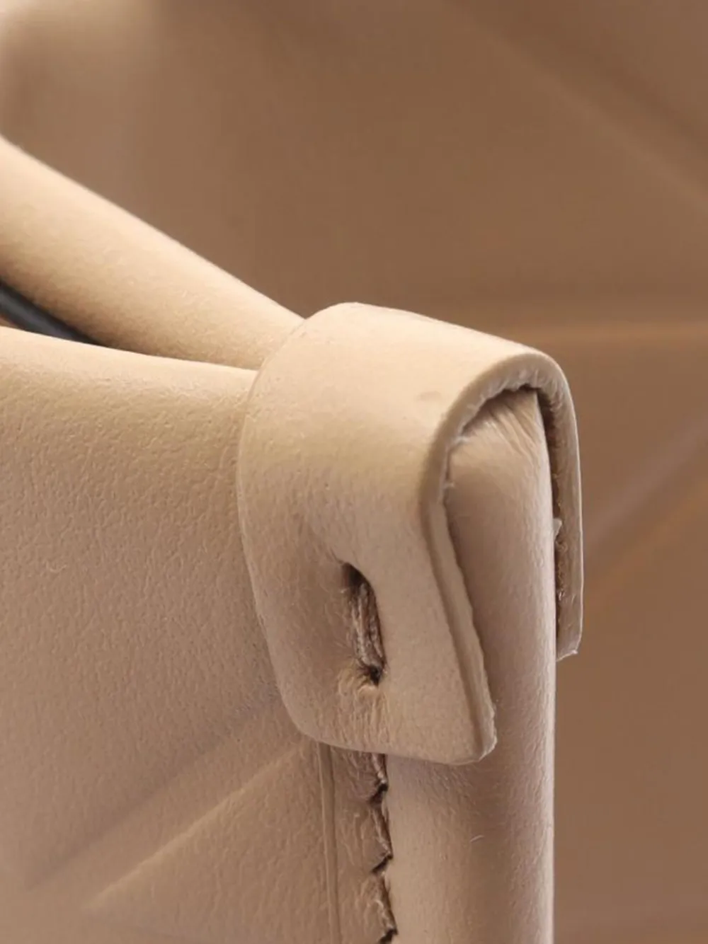 PRADA Pre-owned 2010-2025 Small Soft Calf Symbole Satchel In Brown