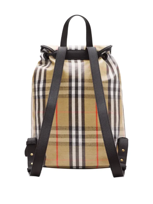 burberry leather backpacks Chester Nylon Backpack interior slip pocket Brushed metal hardware Leather patch with Equestrian Knight Design at front Embossed Burberry lettering at back Nylon lining Comes with a dust bag 21 x 13 x 34.5cm/8.3 x 5.1 x 13.6in Outer Burberry Abbeydale Leather Logo Backpack