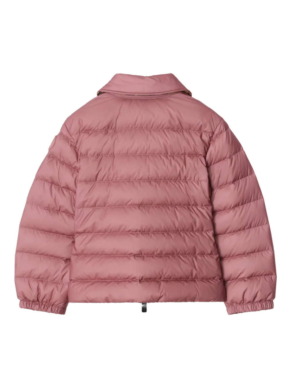 Burberry Kids Donsjack met geruite band Roze