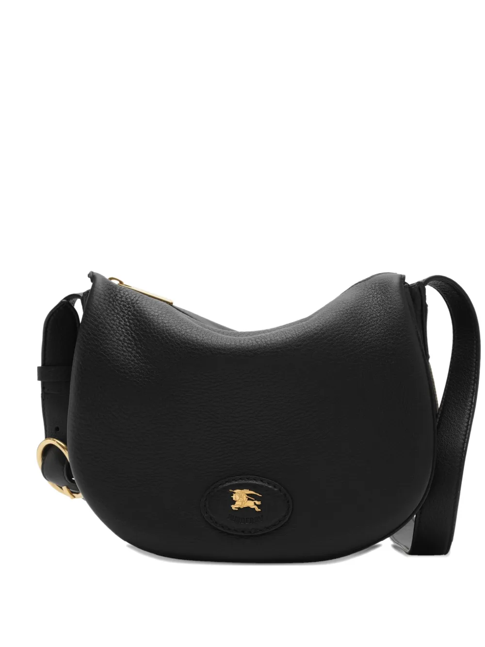 Burberry Tavistock check taping crossbody bag - Nero