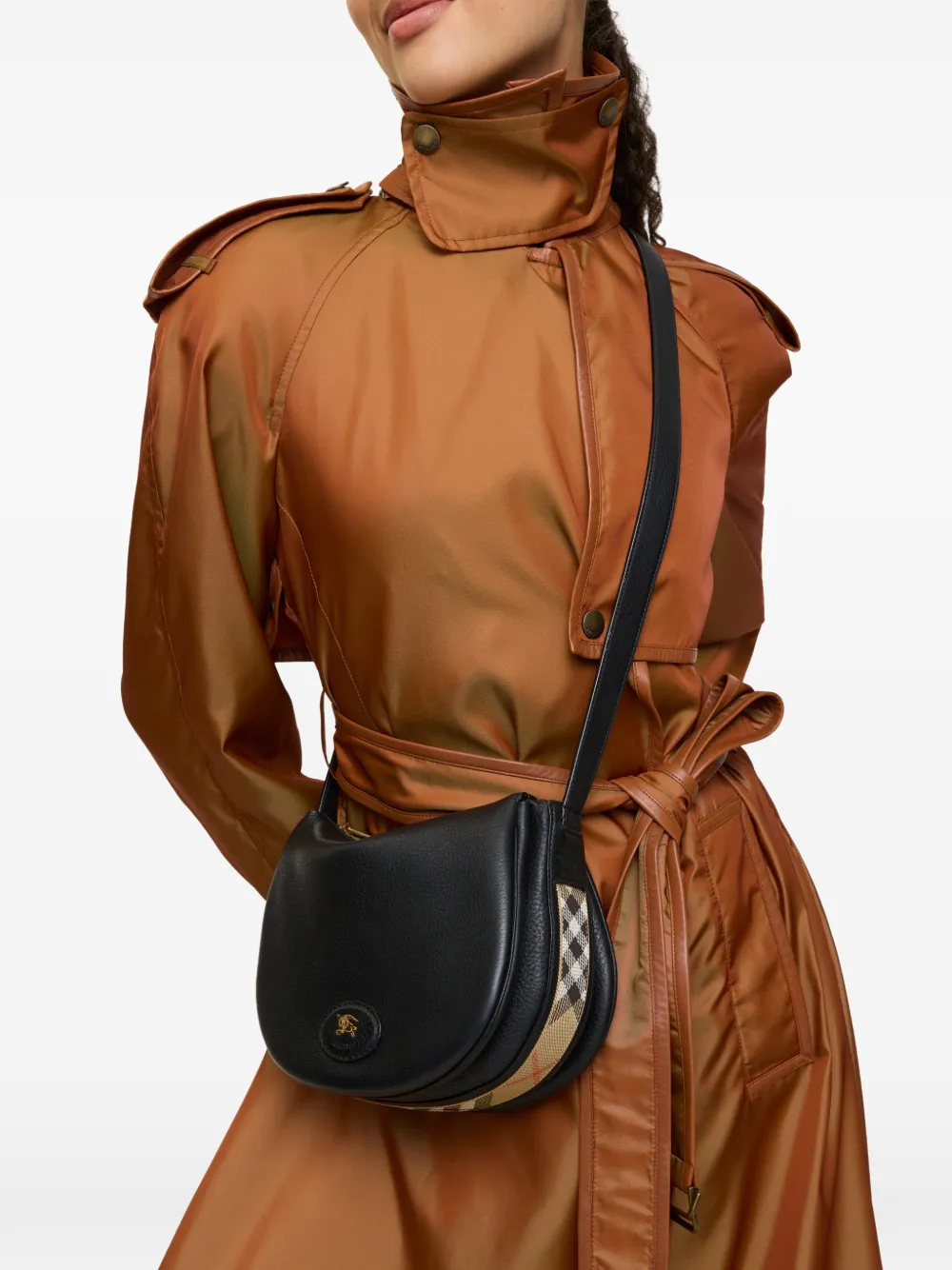 Burberry Tavistock crossbodytas Zwart