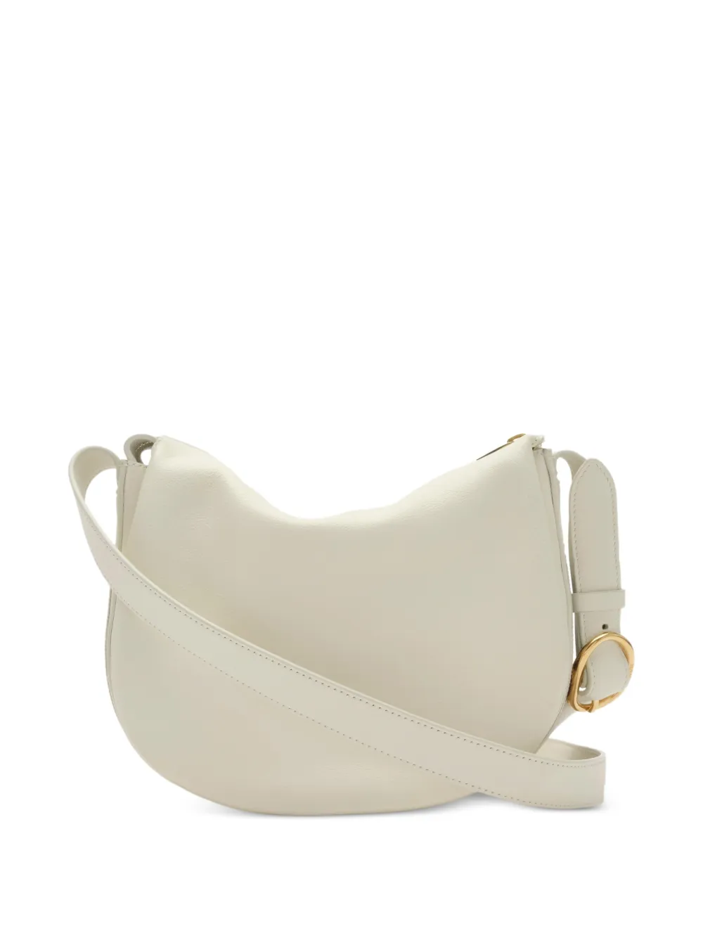 Burberry Tavistock geruite crossbodytas met tape Beige