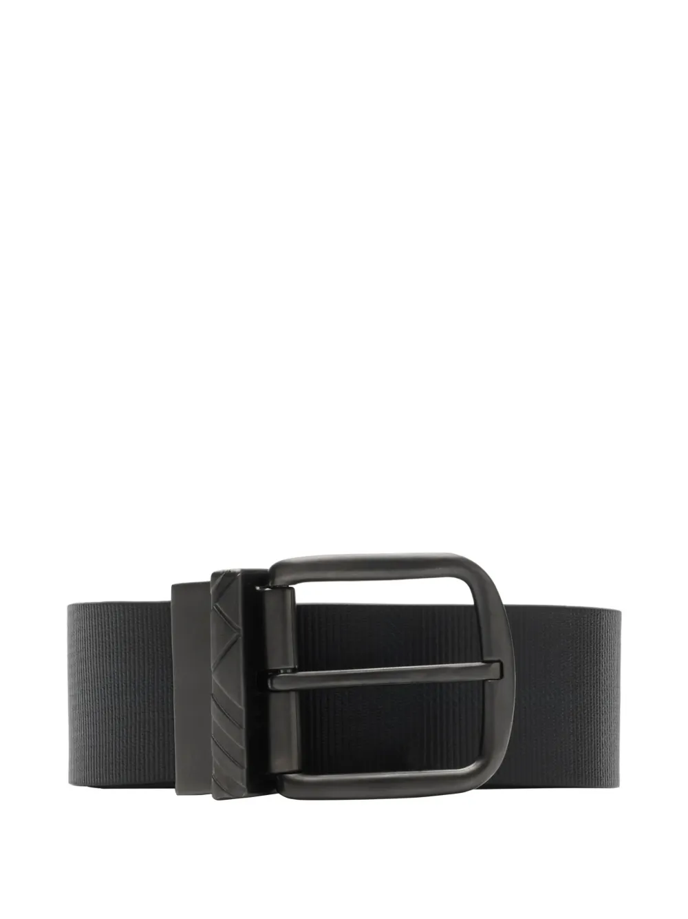 Burberry check-detail belt | negro | Image 1