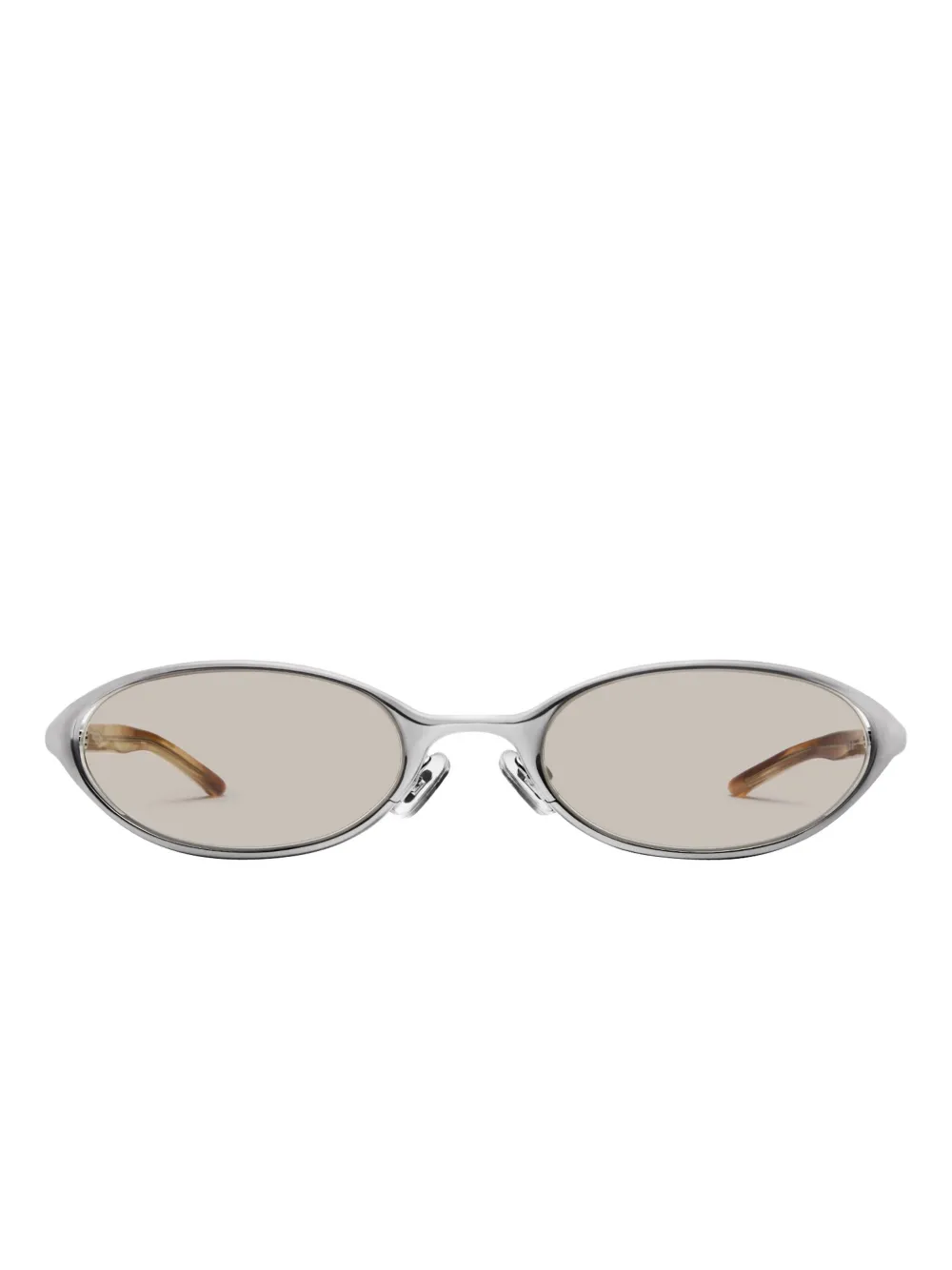Gentle Monster Moody 02(br) Oval-frame Sunglasses In Pink