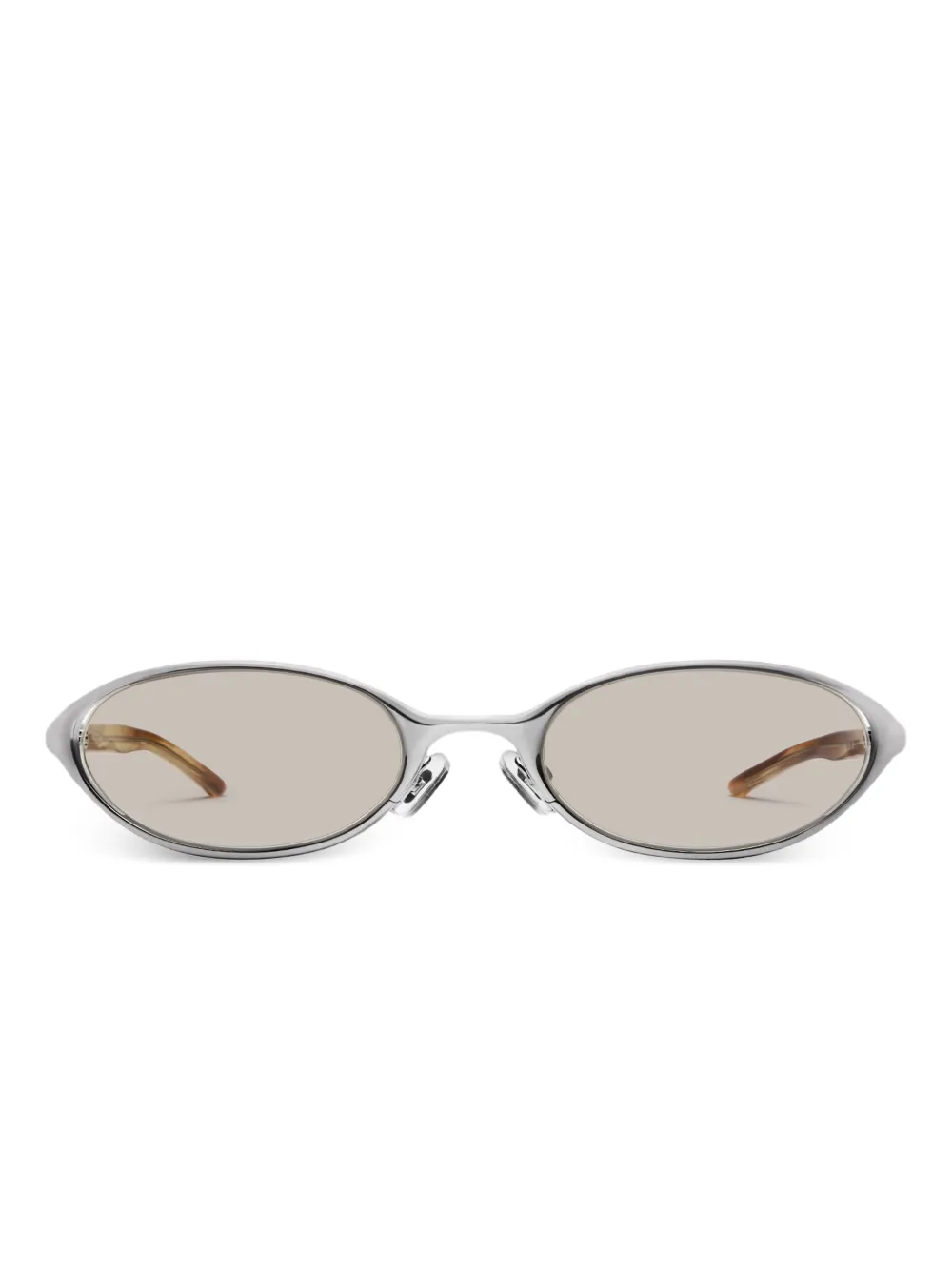 Gentle Monster Moody 02 (BR) oval-frame Sunglasses | Silver | FARFETCH