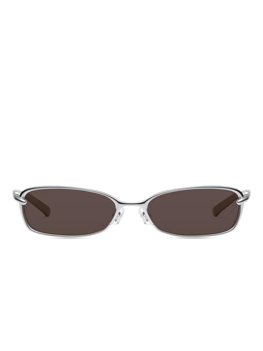 Gentle Monster Occhiali da sole Rollie 02 squadrati - Argento