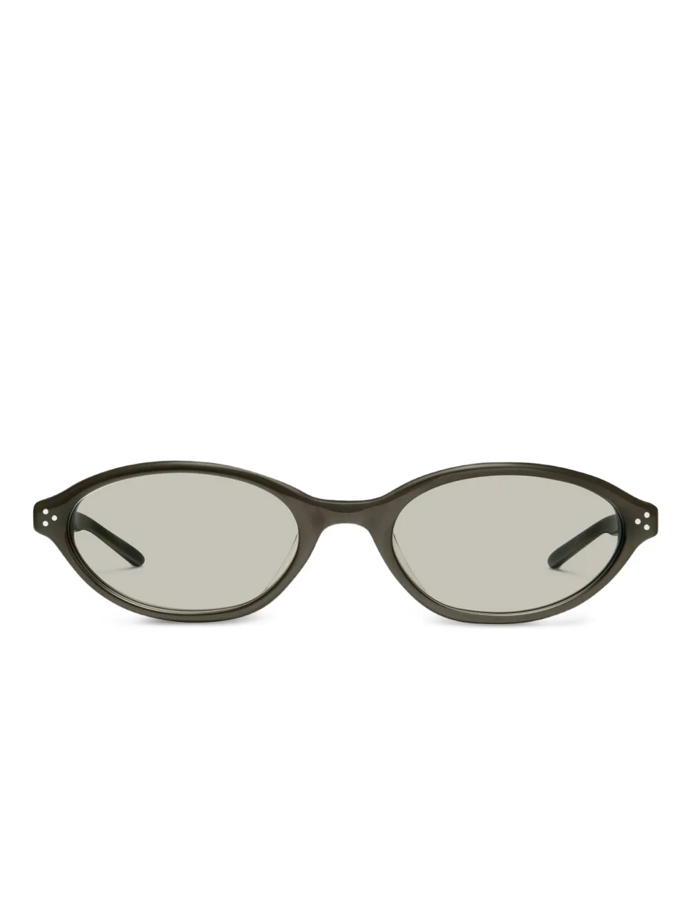 Gentle Monster Occhiali da sole La Cha BR4 ovali - Verde