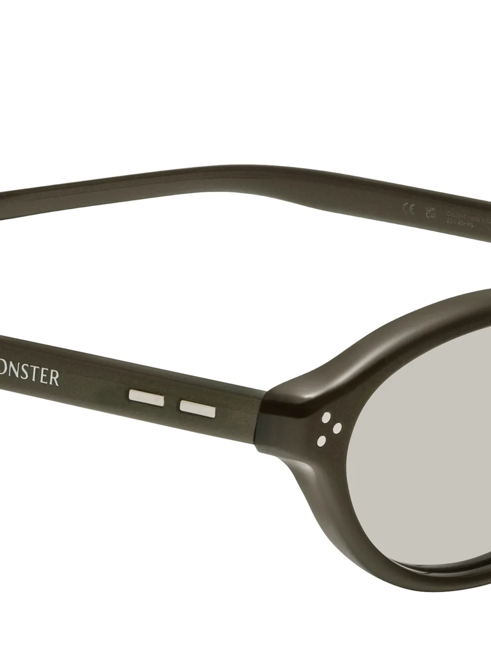Gentle Monster La Cha BR4 oval-frame Sunglasses | Green | FARFETCH