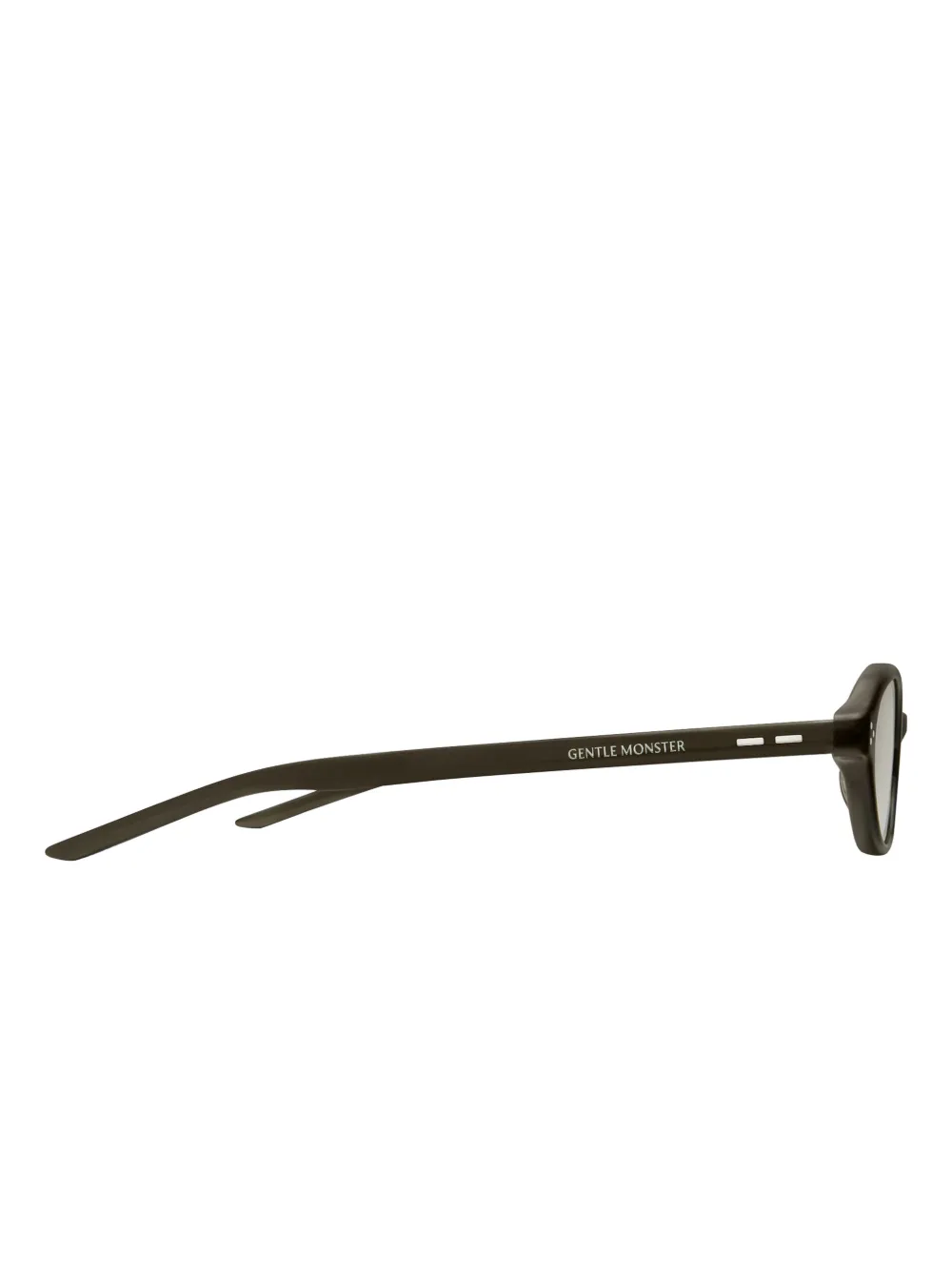Gentle Monster La Cha BR4 oval-frame Sunglasses | Green | FARFETCH BH