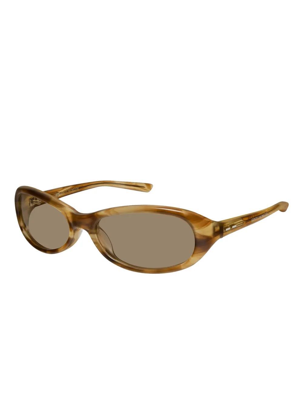 Gentle Monster Groovy T8 oval-frame Sunglasses | Brown  display picture 3