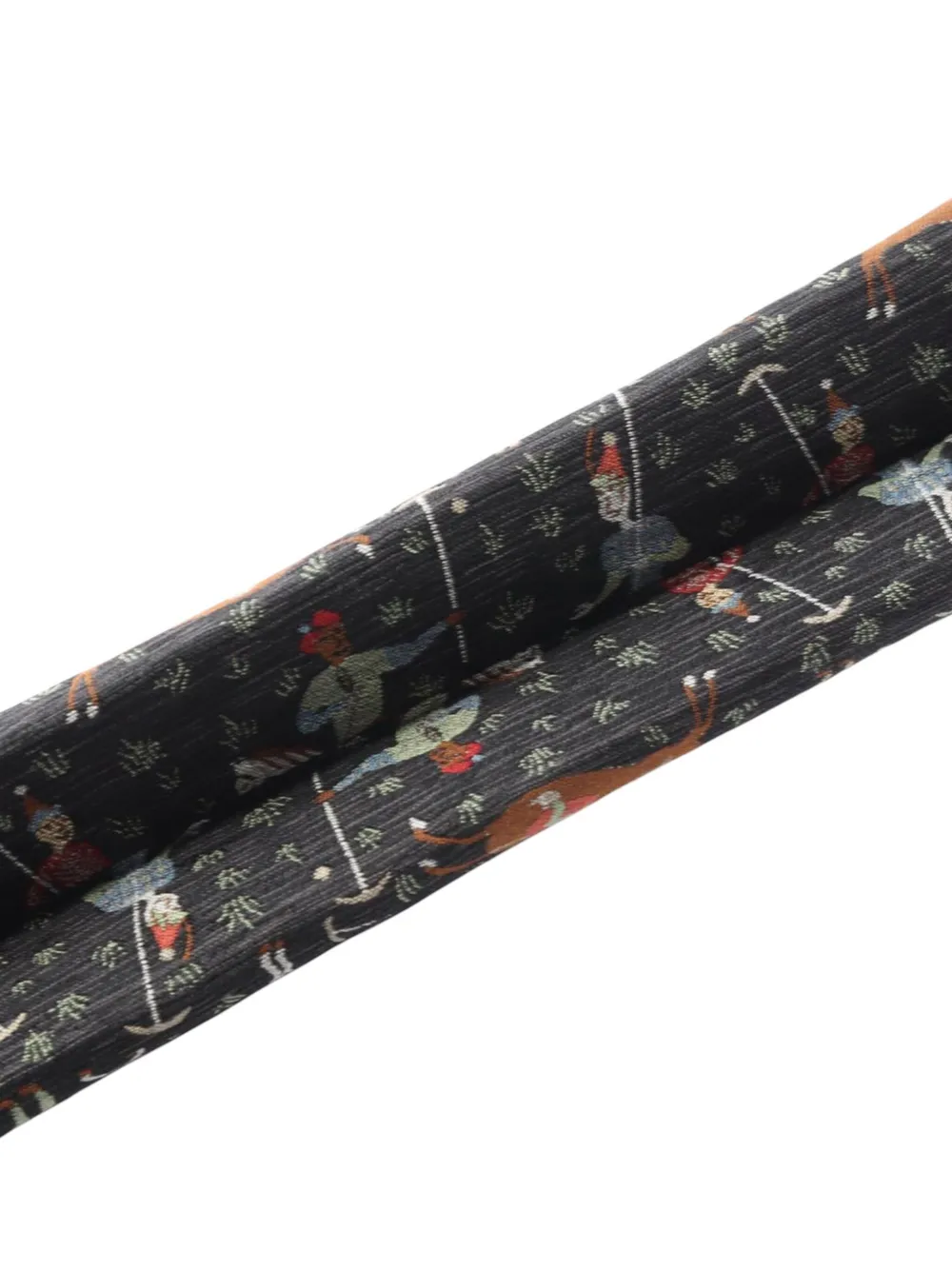 Pre-owned Gucci 20th Century Canvas Clutch Bag In Black