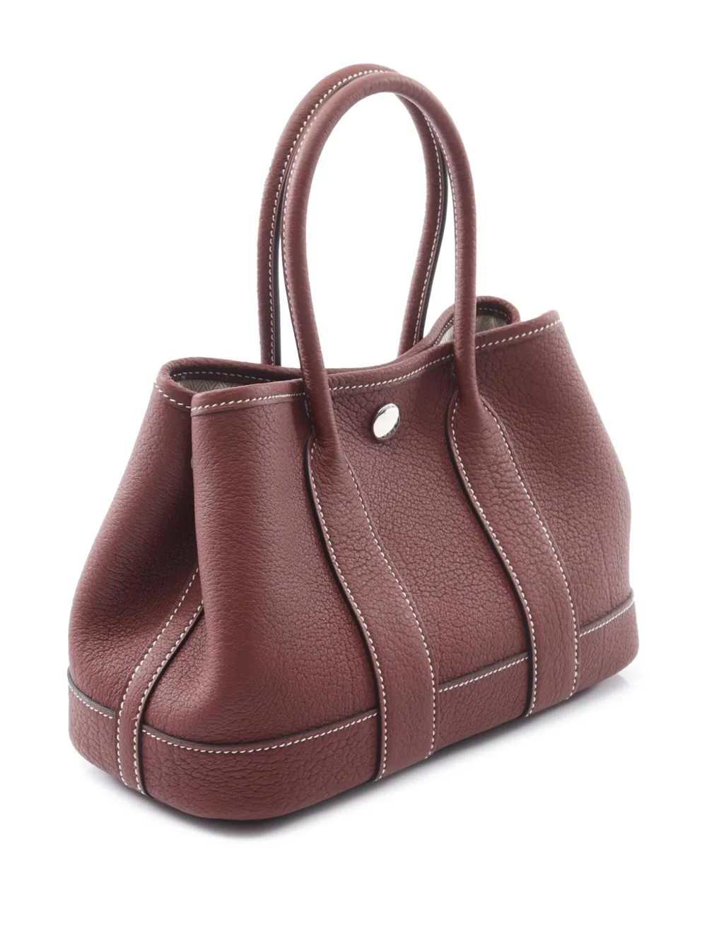 Pre-owned Hermes 2024 Negonda Neo Garden 23 Handbag In Red