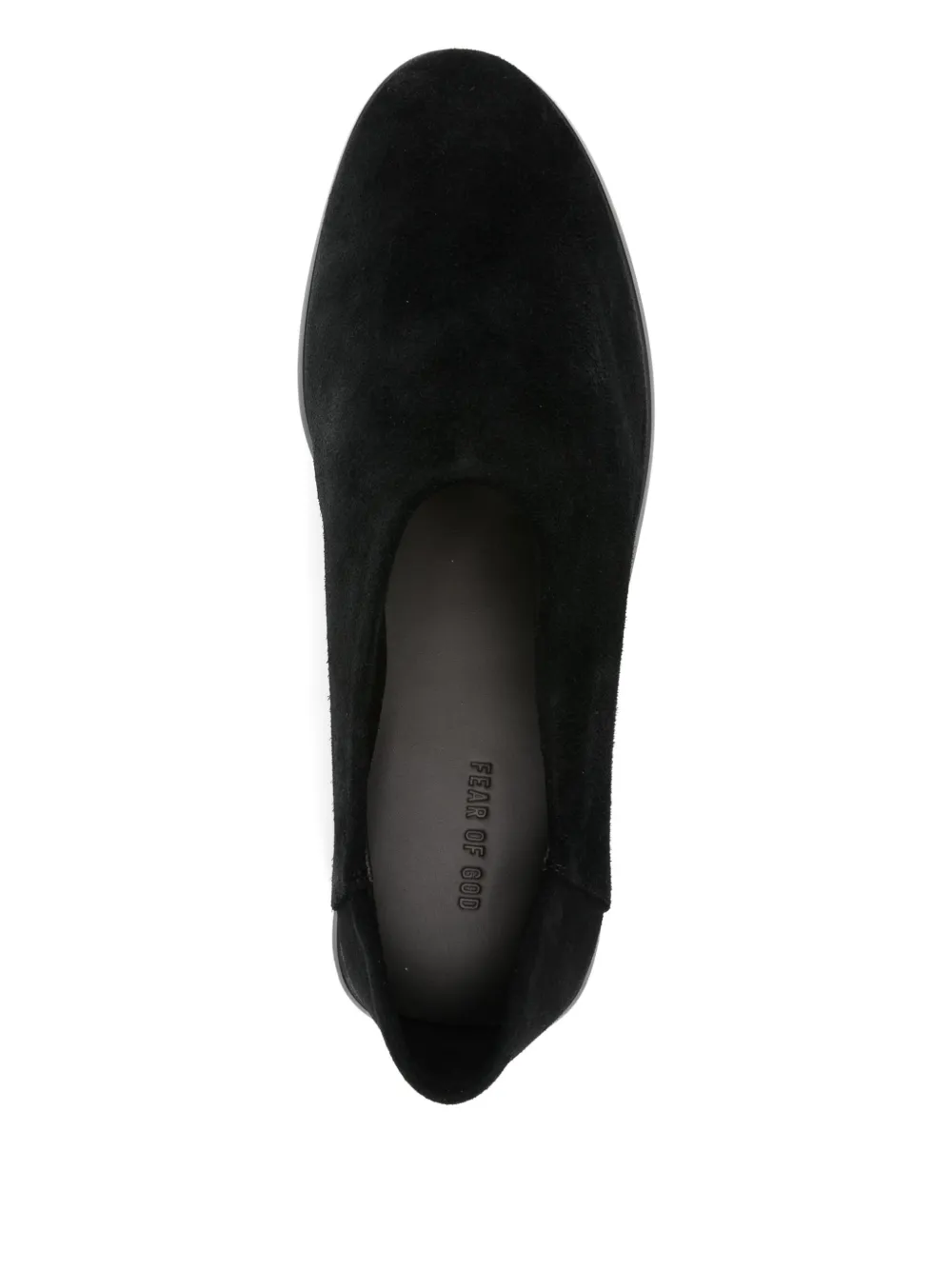 Fear Of God Loafers met puntige neus Zwart