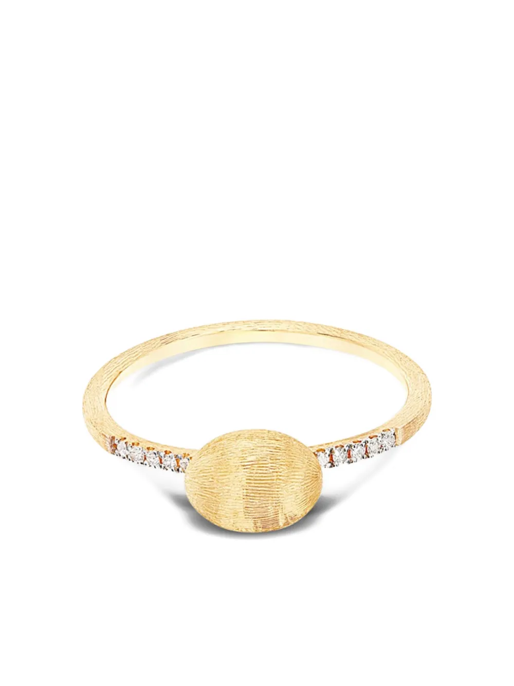 Nanis 18k Yellow Gold Baby Élite Diamond Ring In Gold