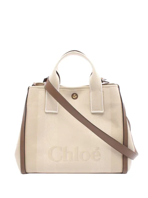 Chloé Pre-Owned sac à main en toile Carry (2010-2025)