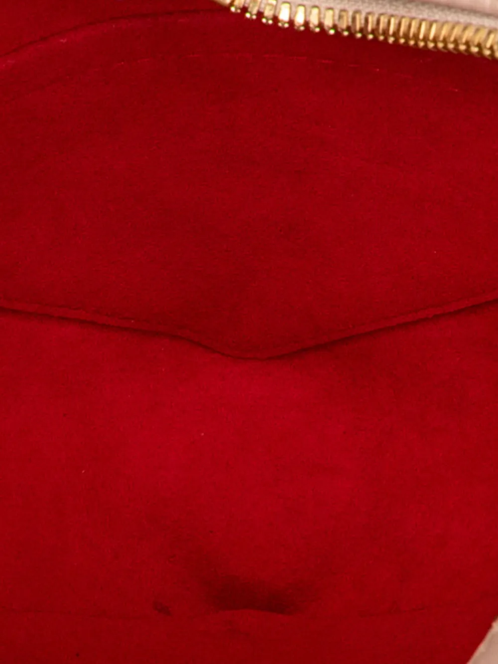 LOUIS VUITTON Pre-owned 2021-2025 Monogram Embossed Lambskin Fall In Love Sac Coeur Crossbody Bag In Pink