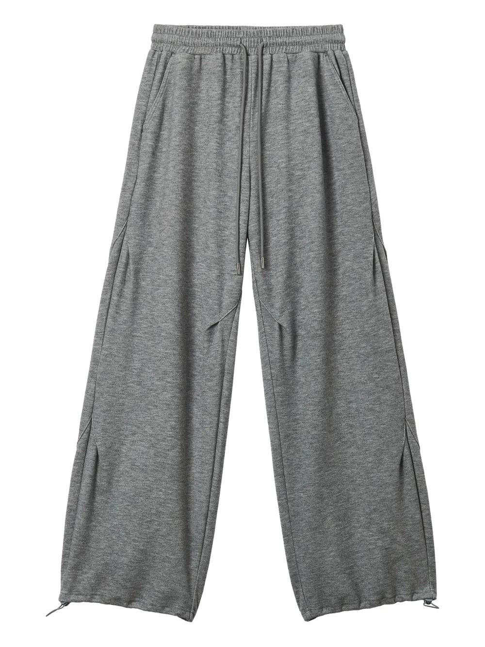 B+ab Elasticated-waistband Track Pants In Gray