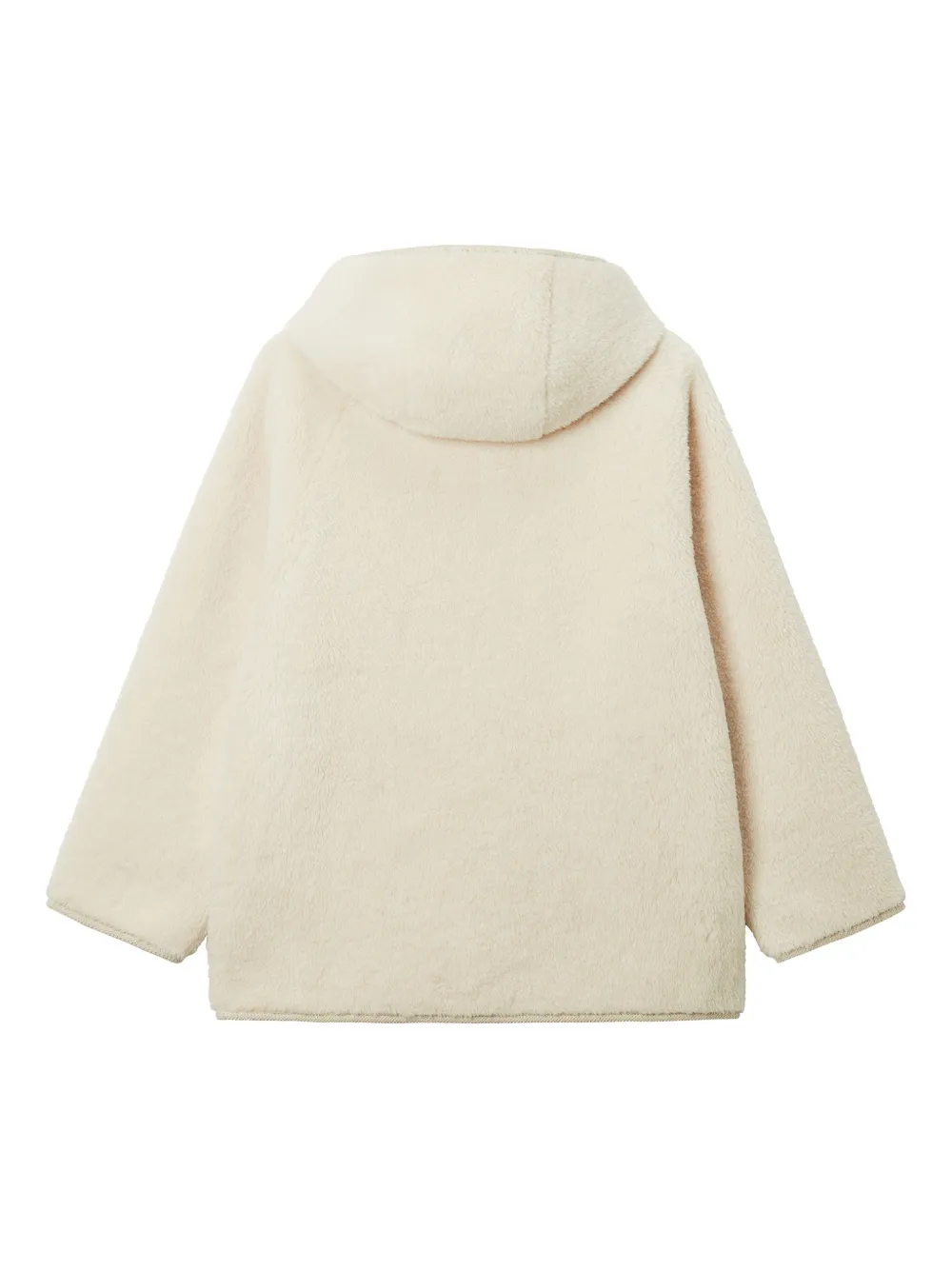  B+ab Patch-pocket Hooded Coat - Neutrals 