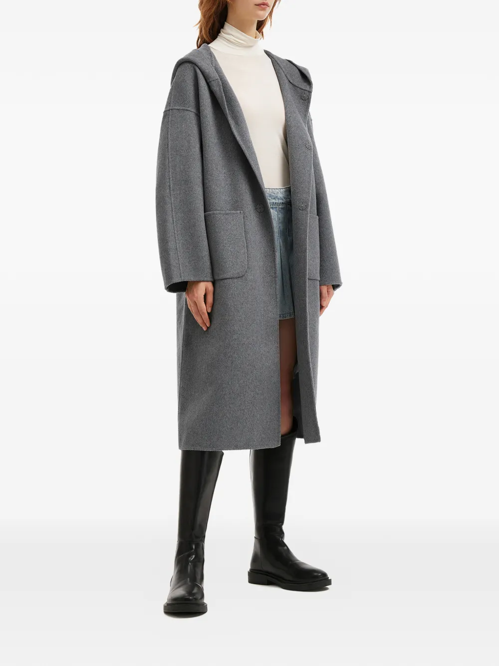 b+ab veste multi-poches à capuche | Manteaux oversize | Image 2