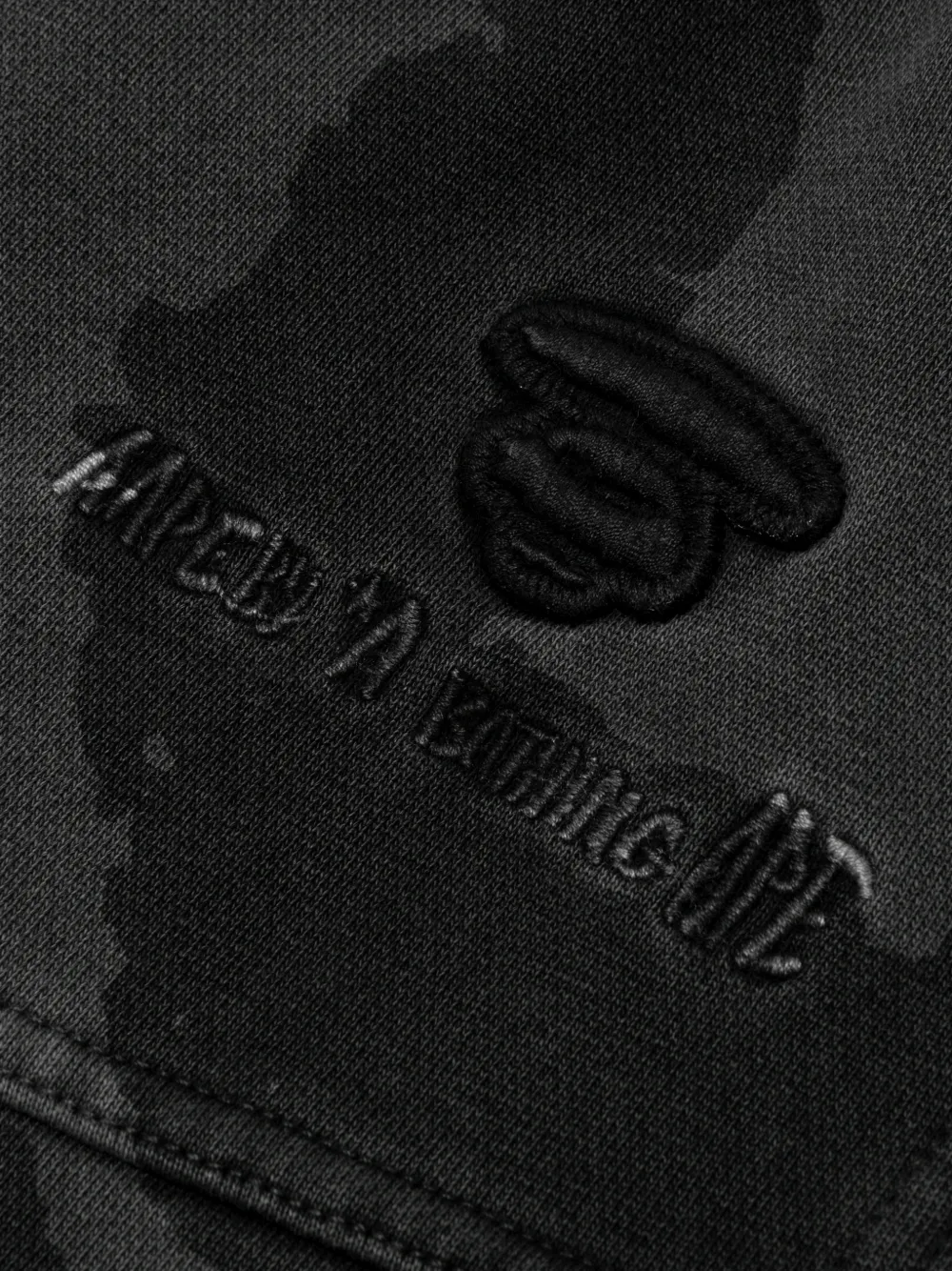 AAPE BY *A BATHING APE Trainingsbroek met sterrenprint Zwart