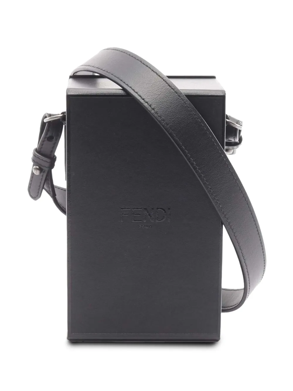 Fendi Pre-Owned 2000-2010 Leather Vertical Box Crossbody shoulder bag Fendi Pre-Owned 2000-2010 Leather Vertical Box Crossbody shoulder bag