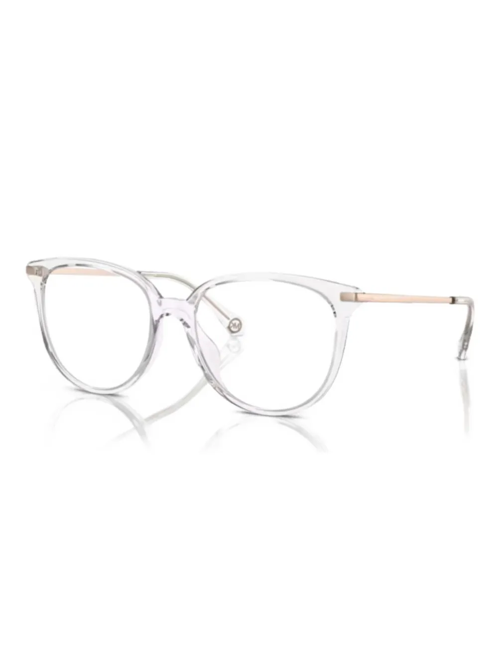 Michael Kors round-frame glasses | White | Image 1