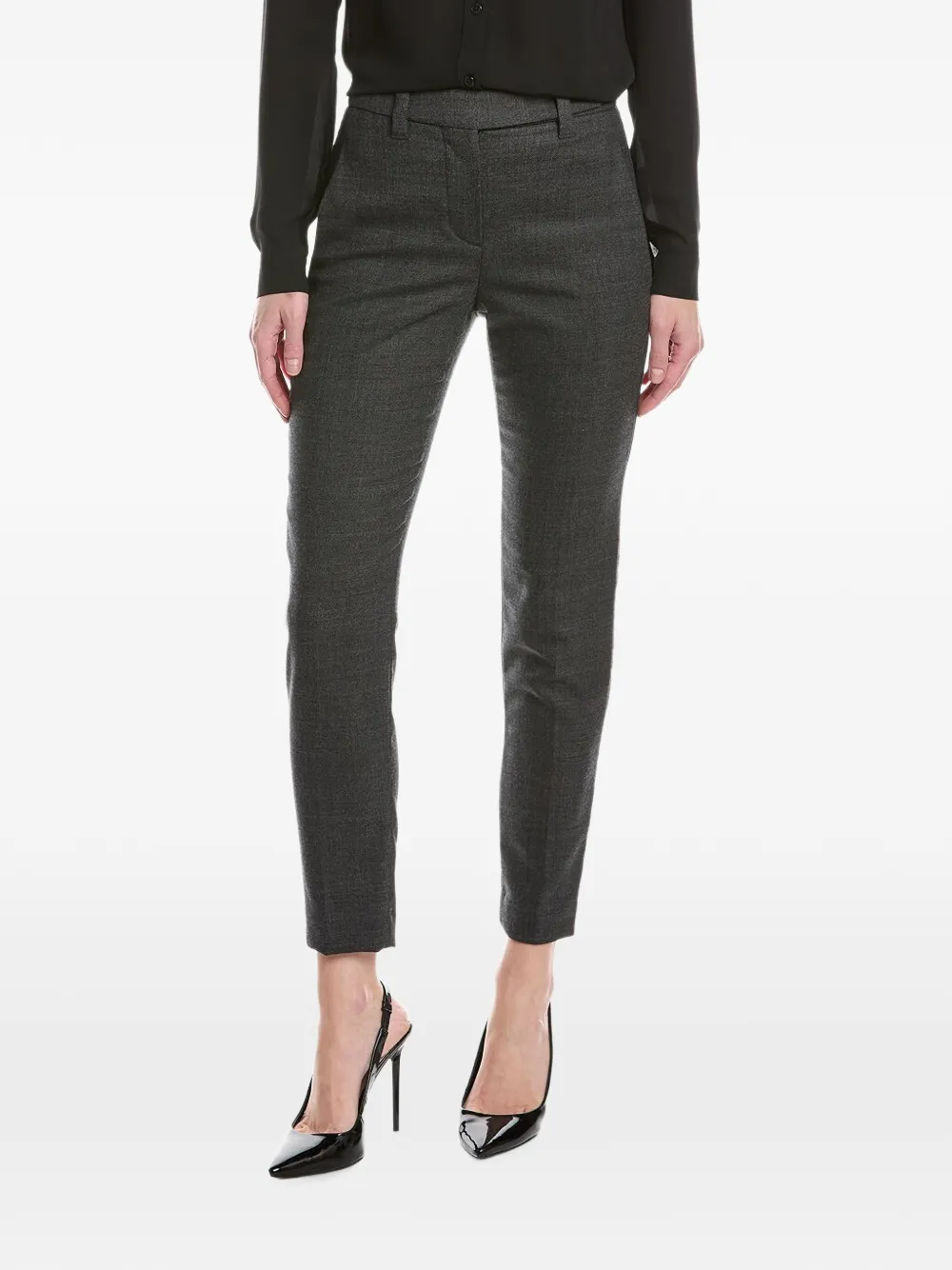 Brunello Cucinelli slim-fit tailored trousers Grijs