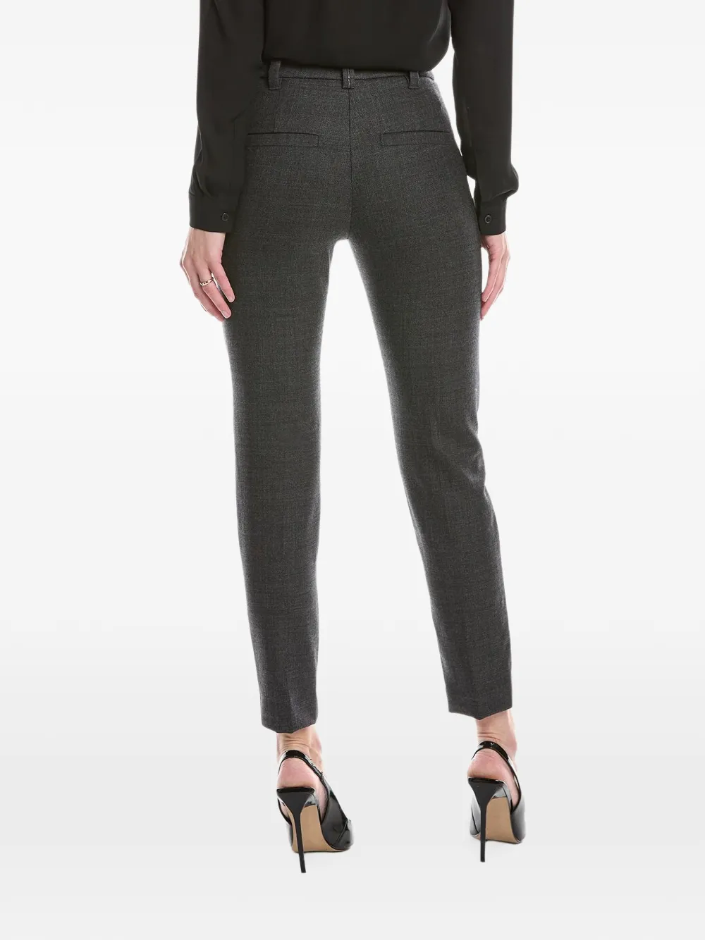 Brunello Cucinelli slim-fit tailored trousers Grijs