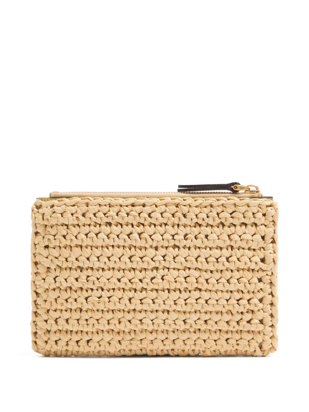 Valentino Viva Superstar Logo-detailed Clutch Bag In Neutral