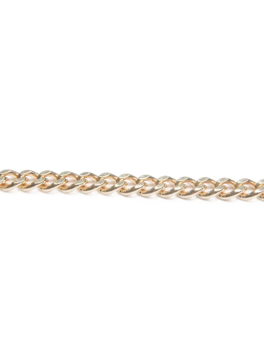 DIOR Pre-owned 1970-1990s Logo Necklace In Gold