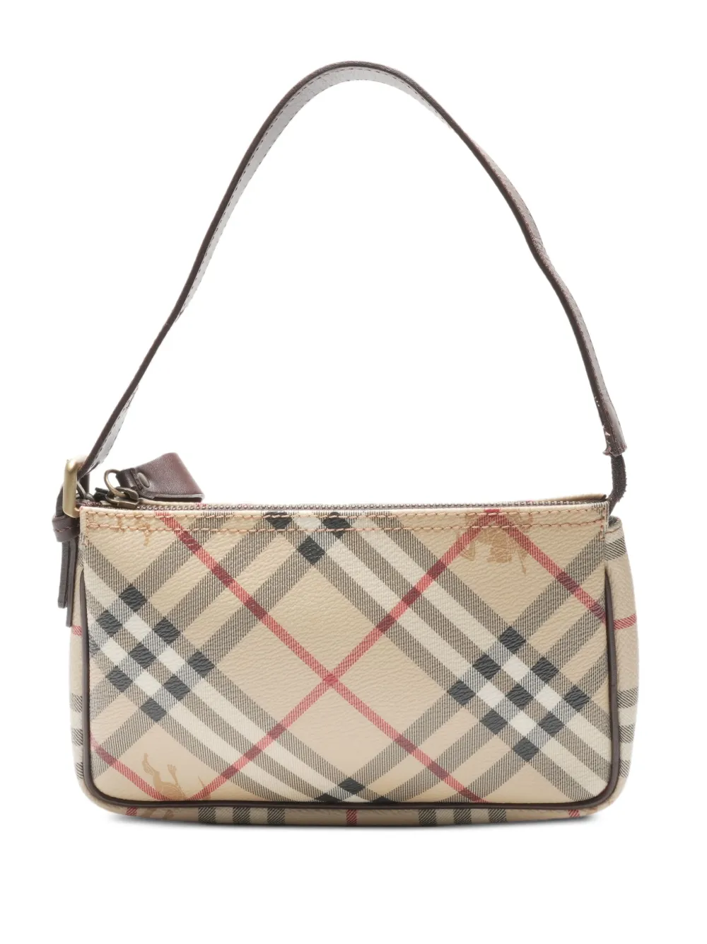 Burberry Pre-Owned  1990-2000s check shoulder bag | Neutrals | Image 1