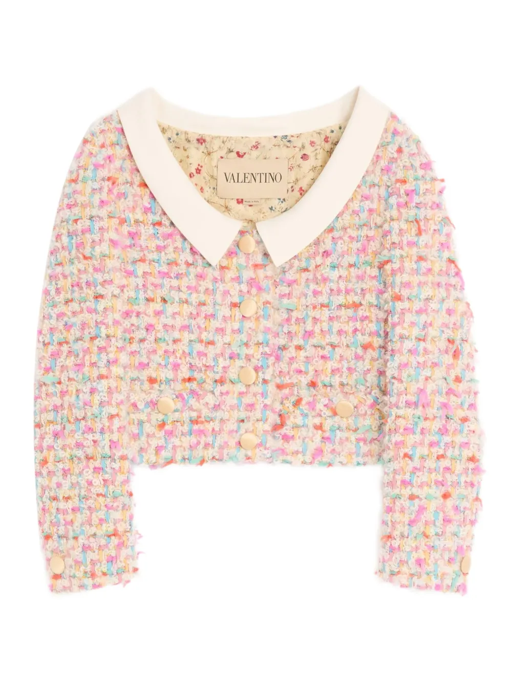 Valentino Garavani candy tweed jacket - Pink