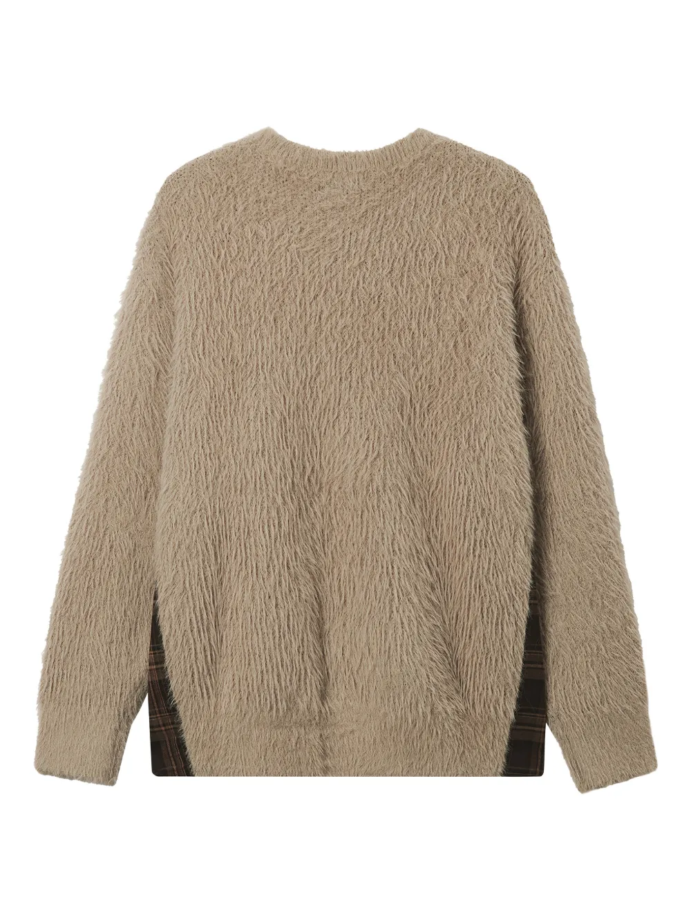 B+ab Logo-intarsia Sweater In Brown