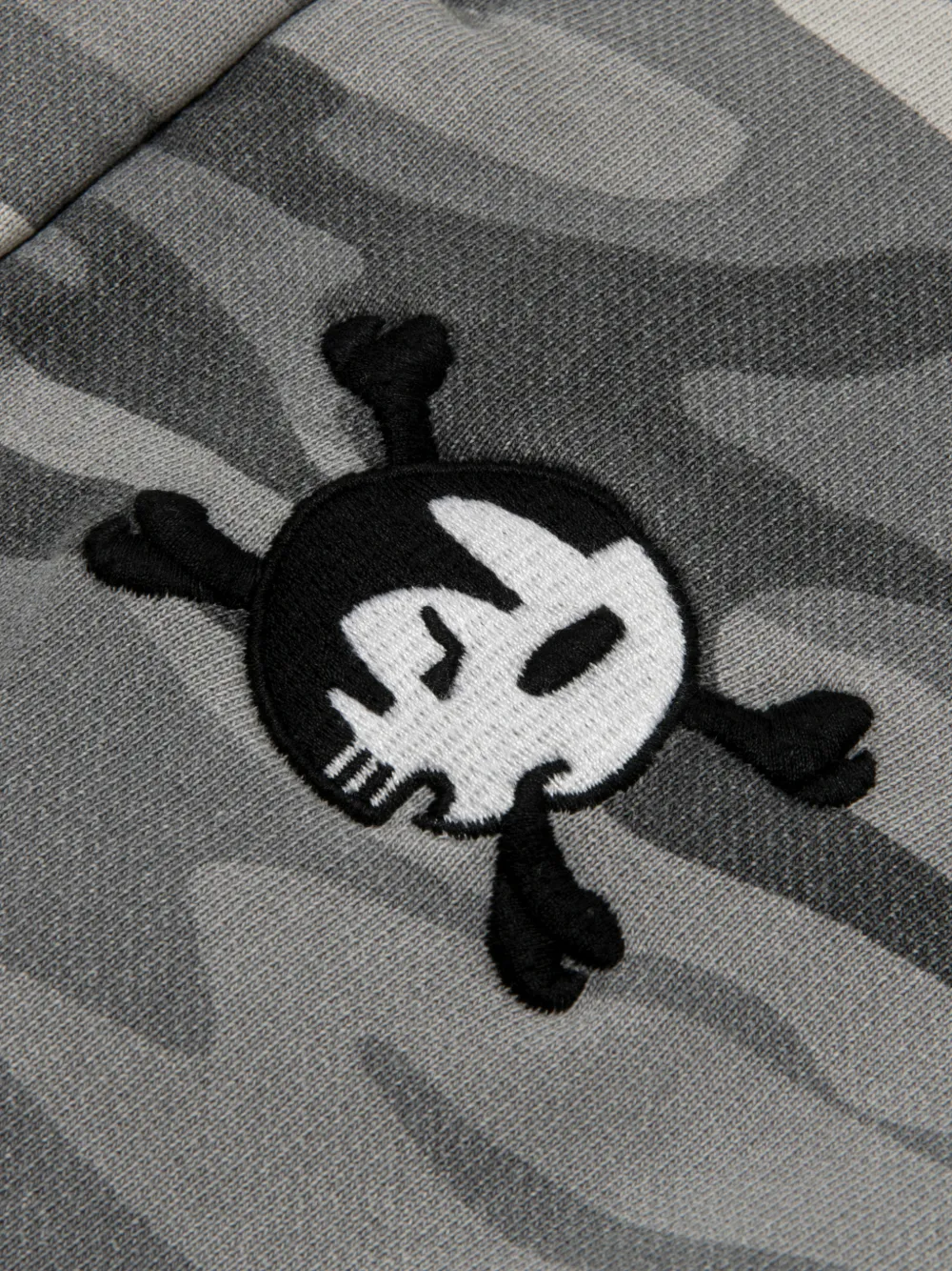 Aape By A Bathing Ape Camouflage-pattern Track Pants In Gray