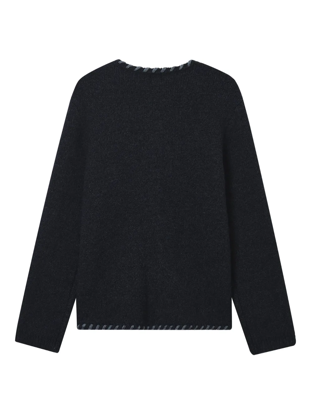 B+ab Long-sleeve Cardigan In Black