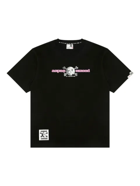 AAPE BY *A BATHING APE® skull graphic T-shirt