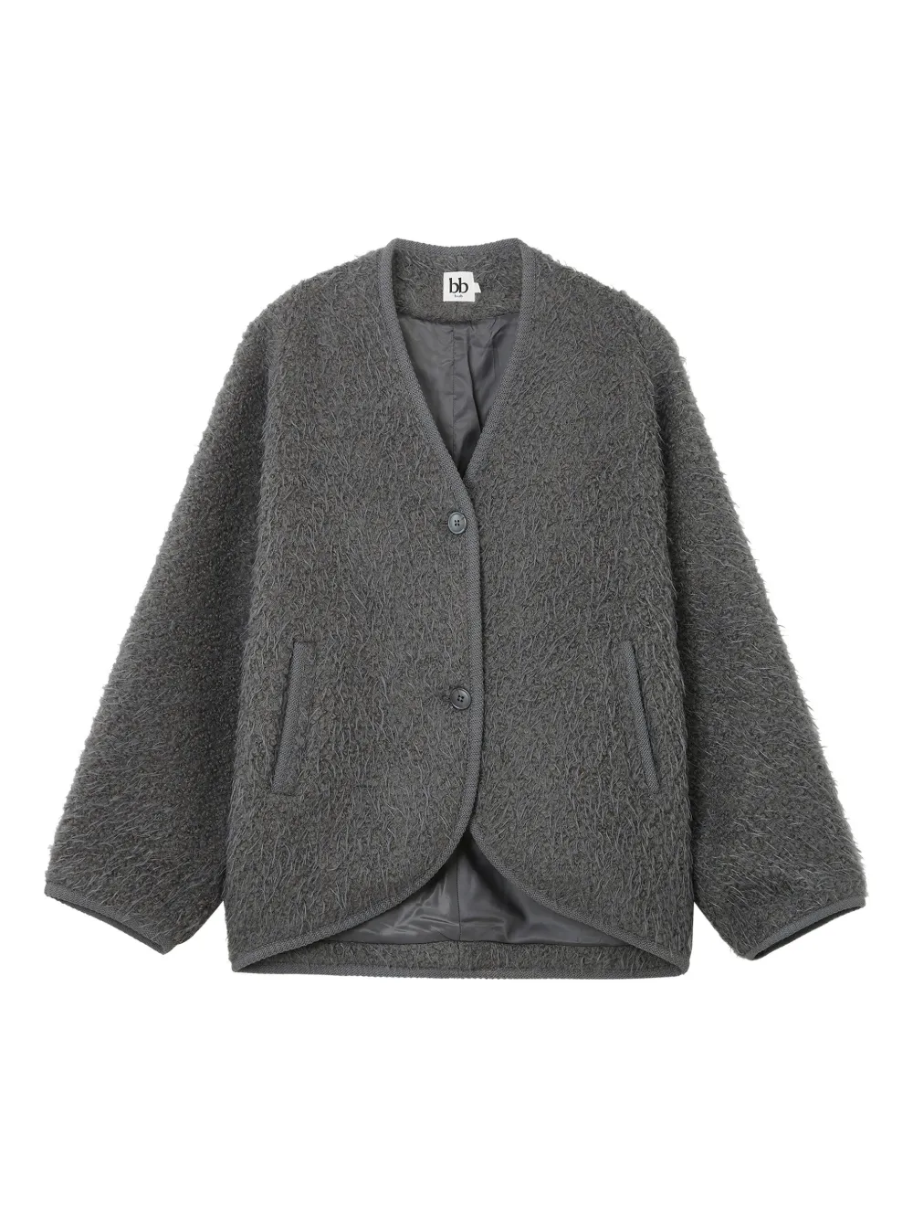 b+ab button jacket | Grey | Image 1
