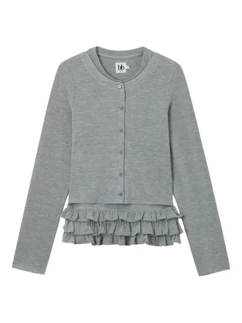 b+ab ruffled cardigan
