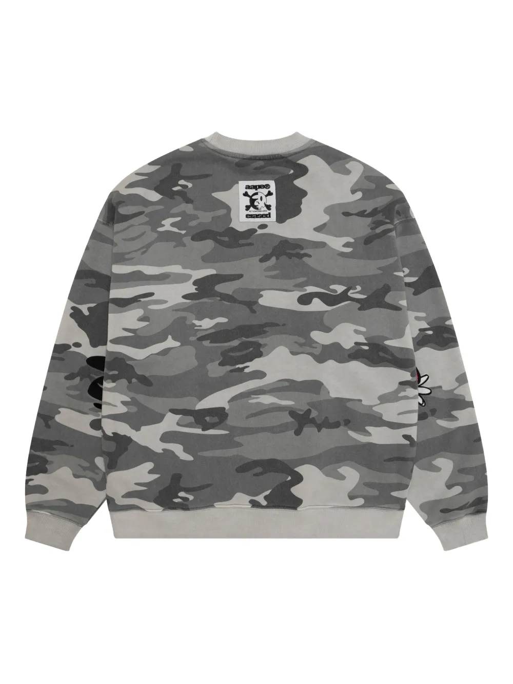 AAPE BY *A BATHING APE® camouflage embroidered sweater | Knitted Sweaters | Image 2
