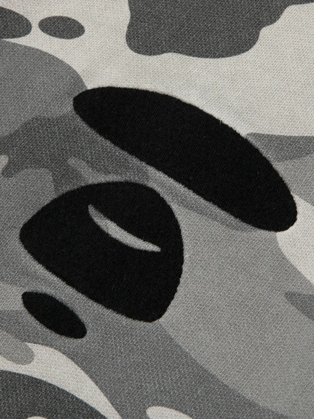 Aape By A Bathing Ape Camouflage Embroidered Sweater In Green