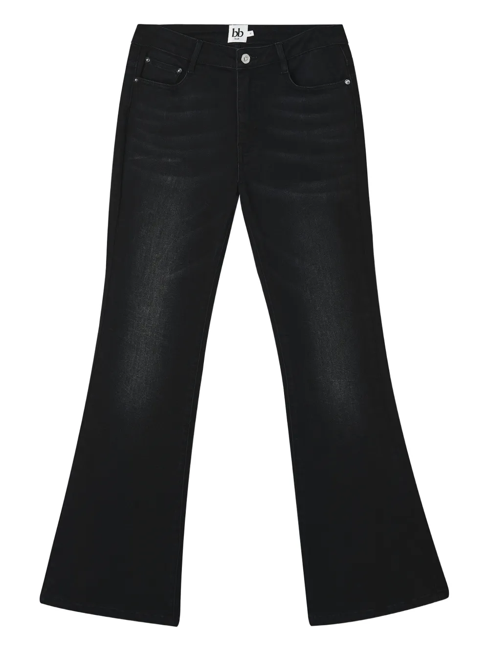 B+ab Flared Jeans In Black