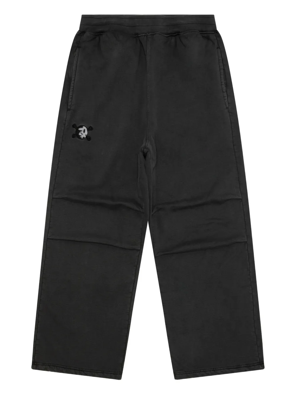 AAPE BY *A BATHING APE® embroidered trousers | Black | Image 1