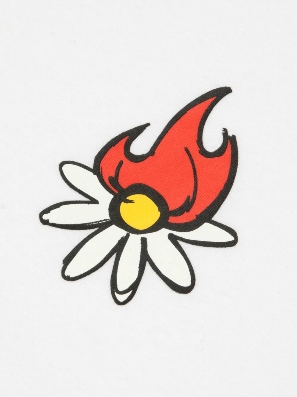 AAPE BY *A BATHING APE skull graphic T-shirt Wit