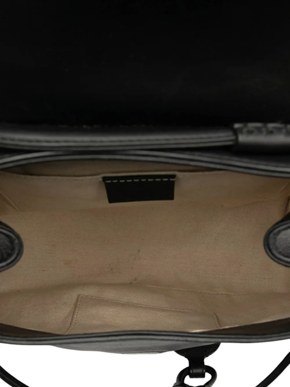 Gucci Pre-Owned 2016-2025 GGマーモント レザー ウェブ ハート バック