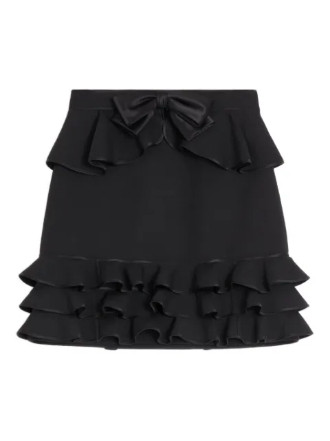 Valentino Garavani falda corta Crepe Couture