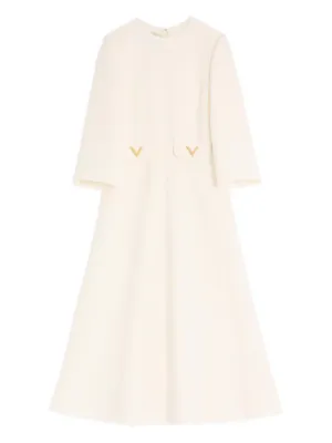 barbie with white dress Queendancer Women Black and White Ruched Midi Mother of the Bride Dress  with Bow Sash Bodycon Satin One Shoulder Wedding Guest Dress with Sleeves –  queendancer
