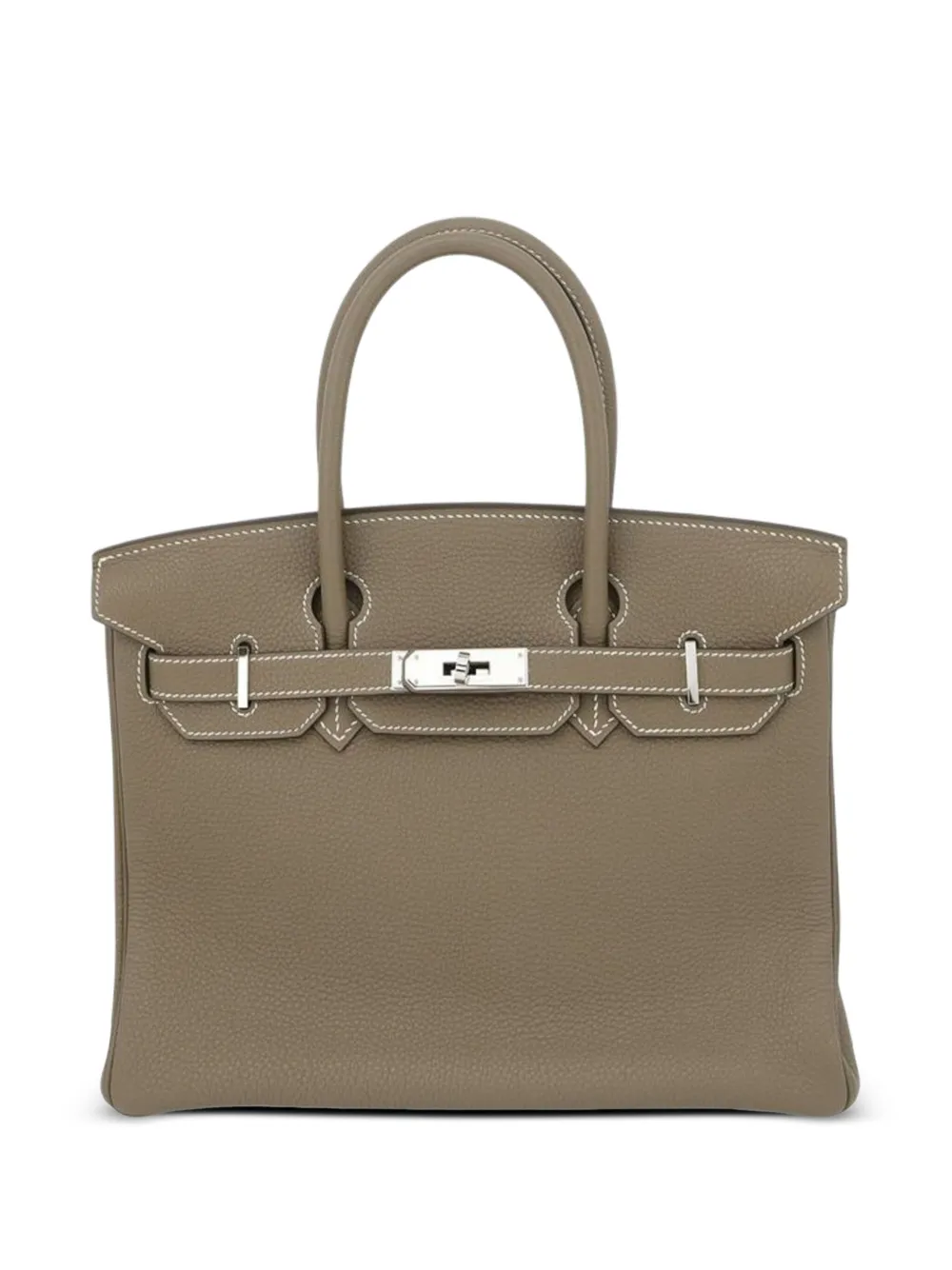 Hermès Pre-Owned 2007 Togo Birkin Retourne 30 handbag - ブラウン Hermès Pre-Owned 2007 Togo Birkin Retourne 30 handbag - ブラウン