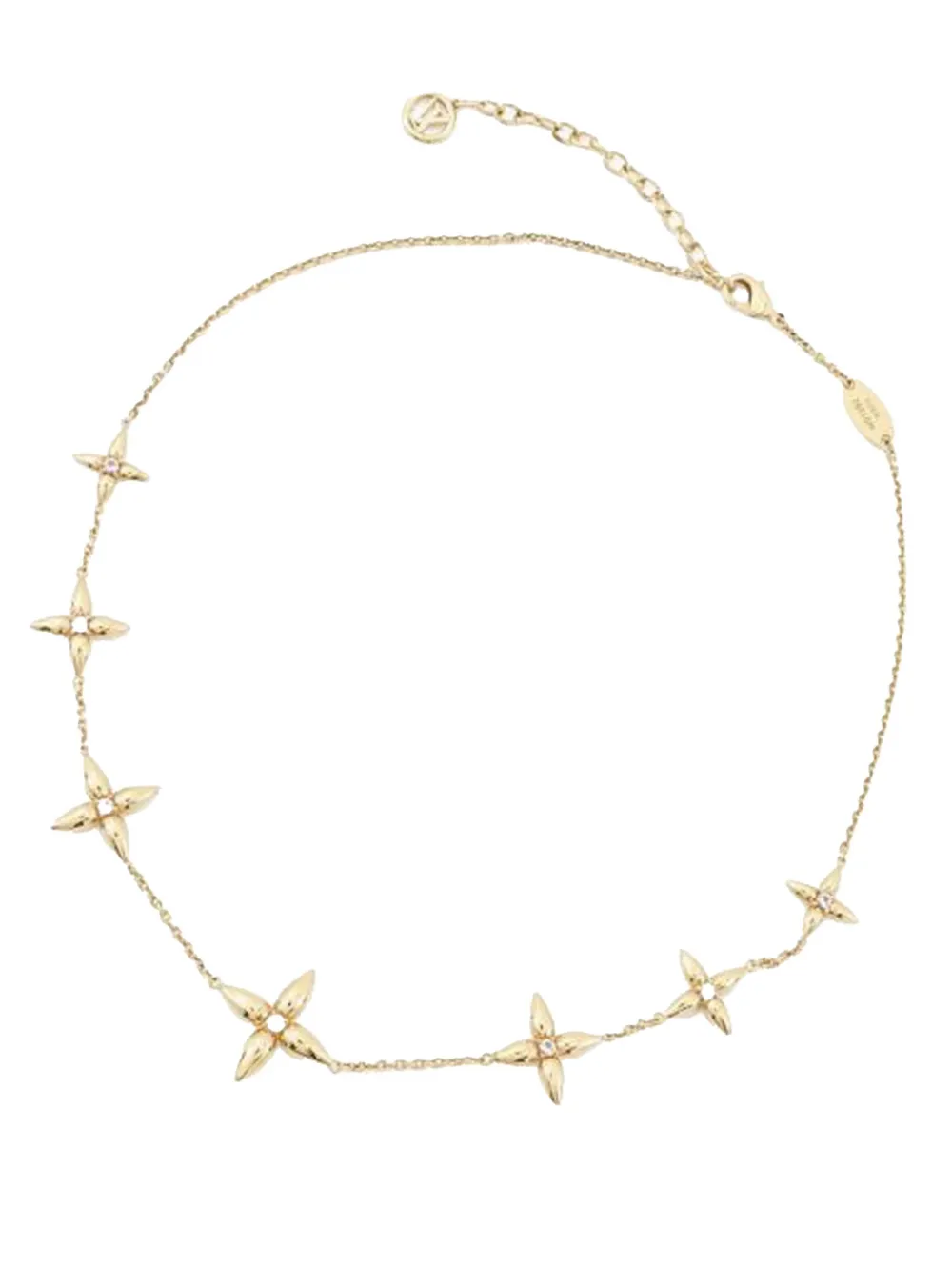 Louis Vuitton Pre-Owned 2000-2025 Gold Plated Crystal Louisette Louis Vuitton Pre-Owned 2000-2025 Gold Plated Crystal Louisette